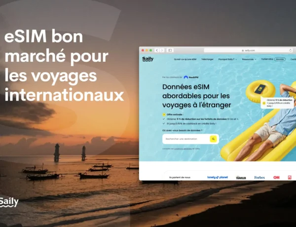 eSIM pas chère voyages
