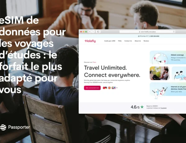 eSIM données voyages études forfaits