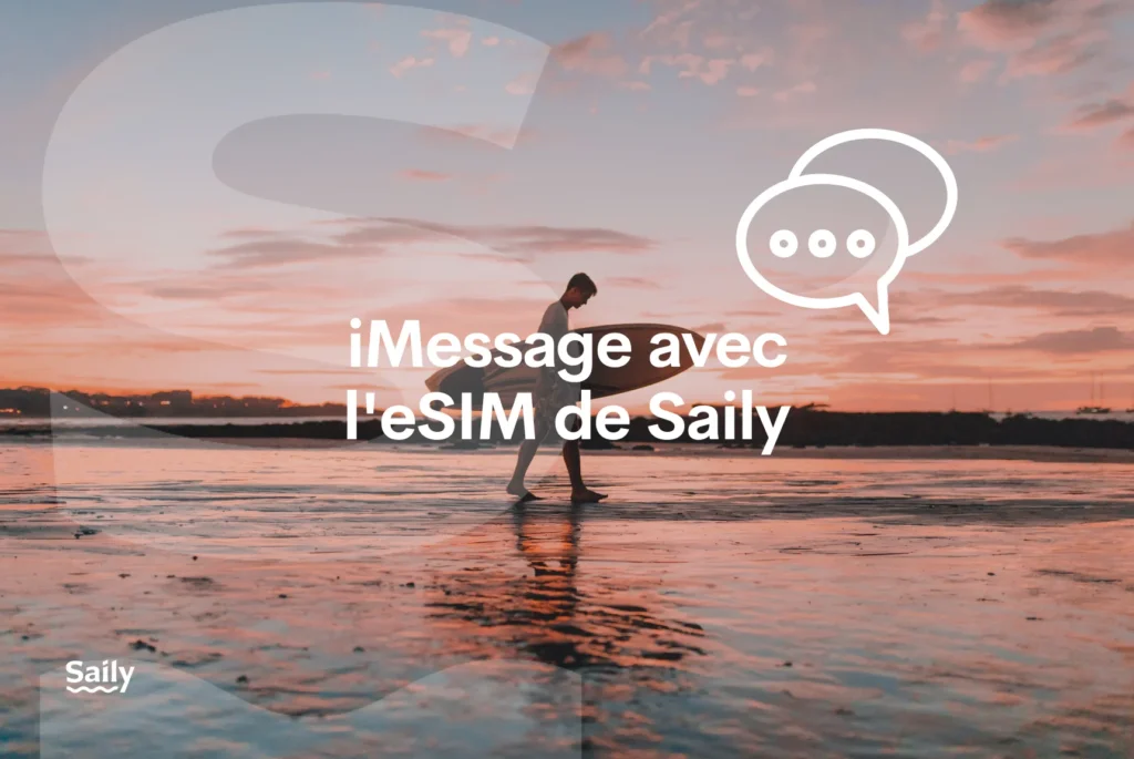 iMessage fonctionnera avec eSIM Saily