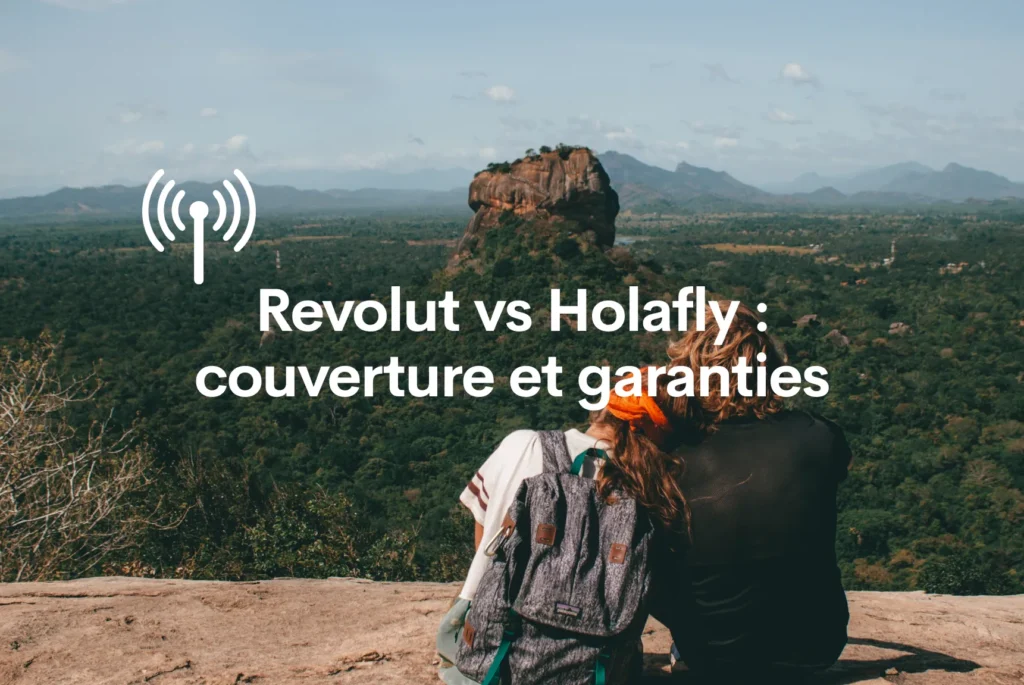 Revolut vs Holafly : couverture des pays