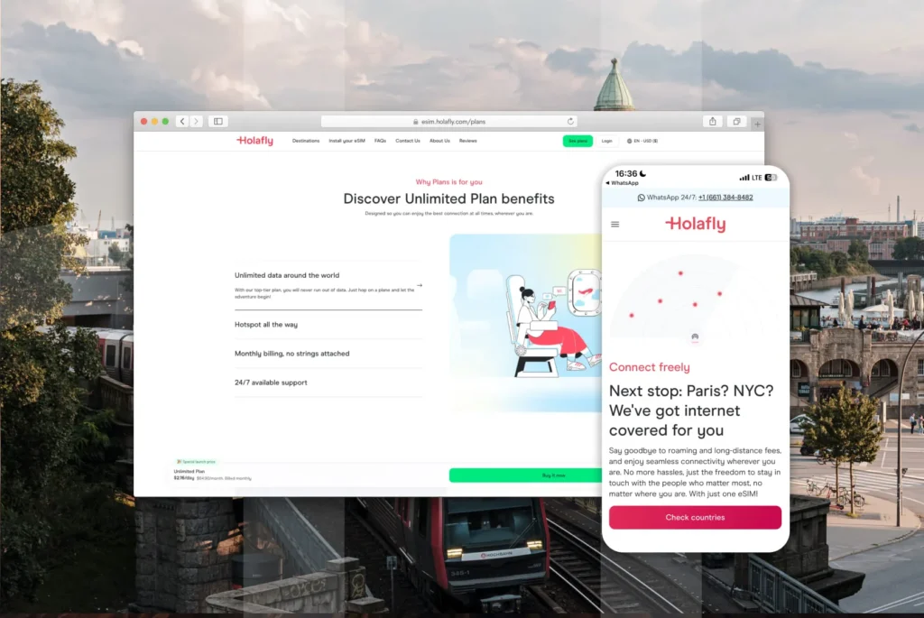 Holafly Plans : données illimitées pour avoir du Wi-Fi et des données à tout moment