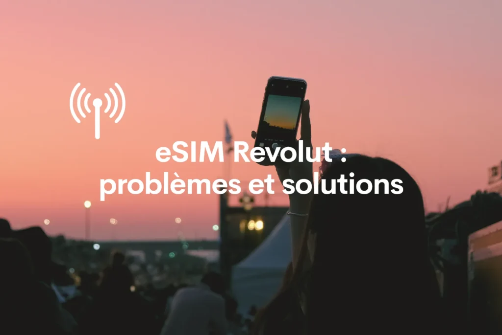 Problèmes esim revolut
