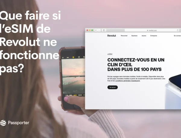 eSIM Revolut ne fonctionne pas