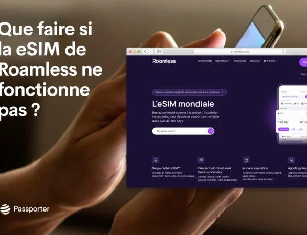 esim roamless ne fonctionne pas