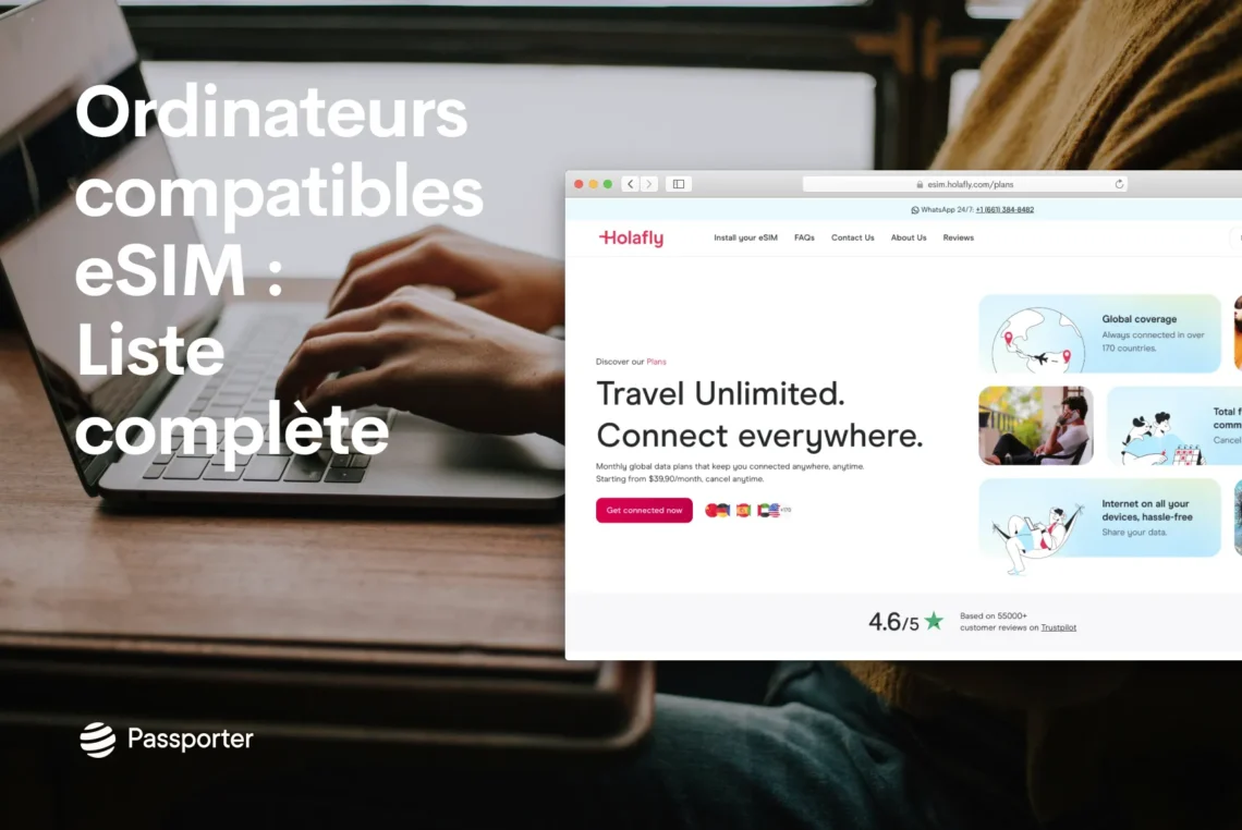 Ordinateurs compatibles avec l'eSIM