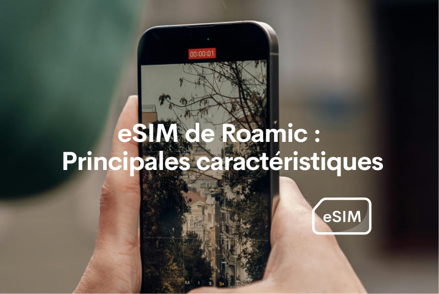 caractéristiques esim roamic