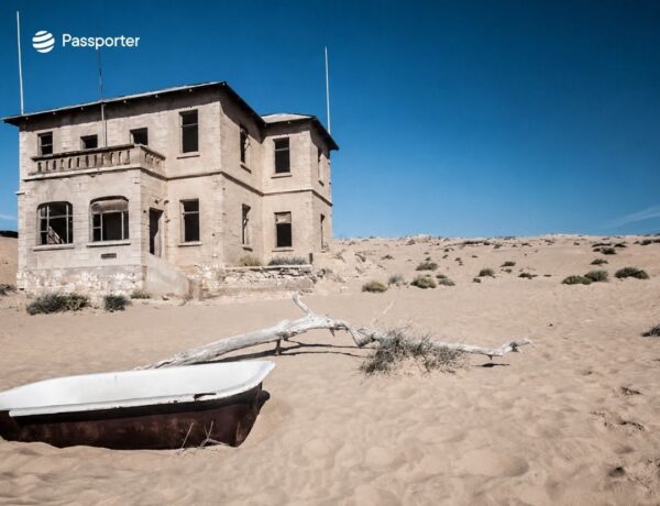 village fantome kolmanskop namibie