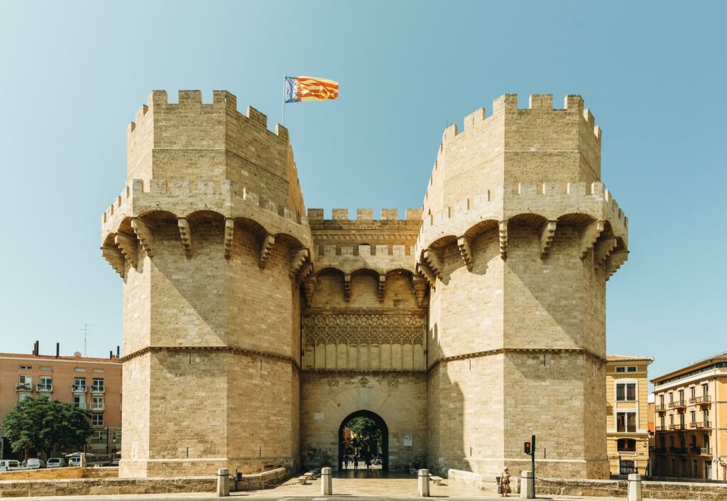 Torres de Serrano em Valência