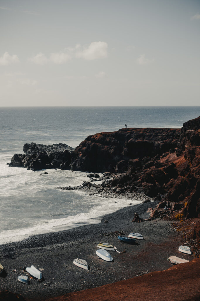 Los Hervideros em Lanzarote