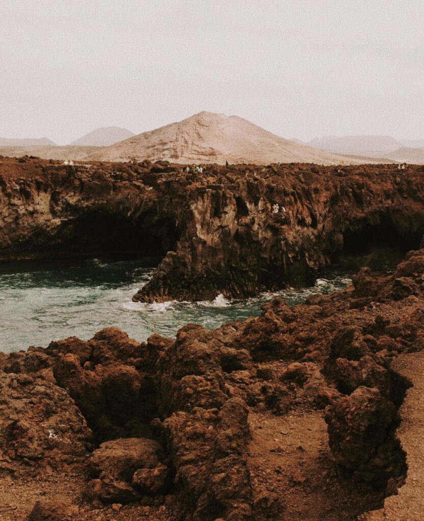 Los Hervideros em Lanzarote