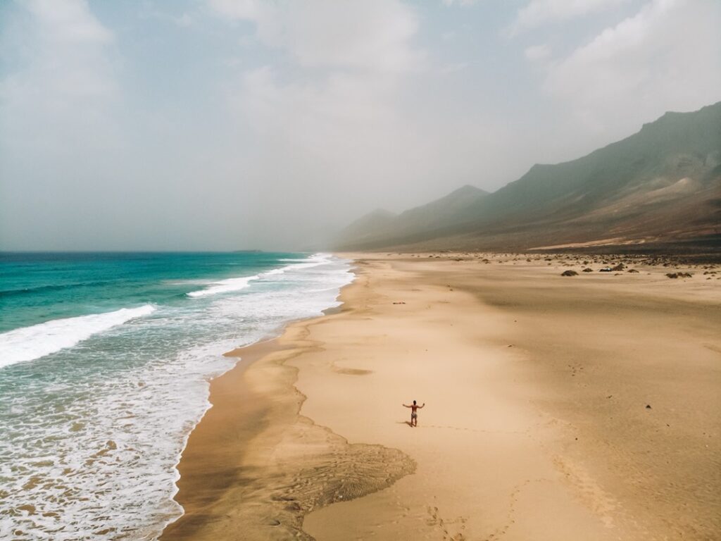 Playa de Cofete em Fuerteventura