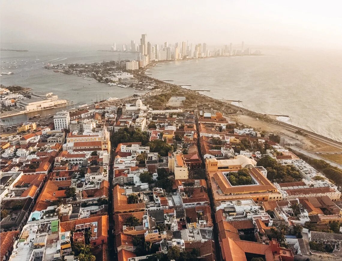 planejar uma viagem a Cartagena de Indias